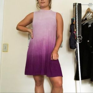 Ombré purple dress